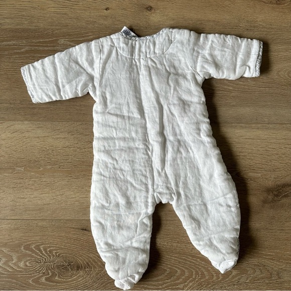 Baby GAP 100% Linen White One Piece up to 3 Months - Picture 2 of 5